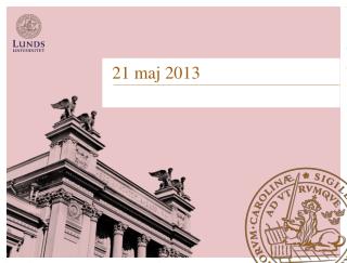 21 maj 2013