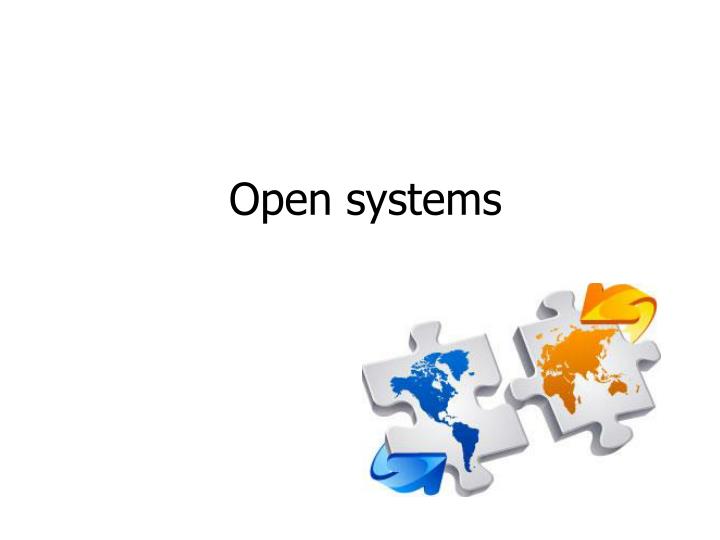 open systems