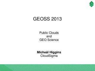 GEOSS 2013