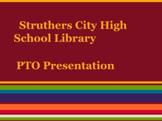 Struthers City High School Library