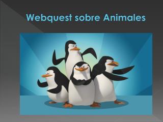 webquest sobre animales