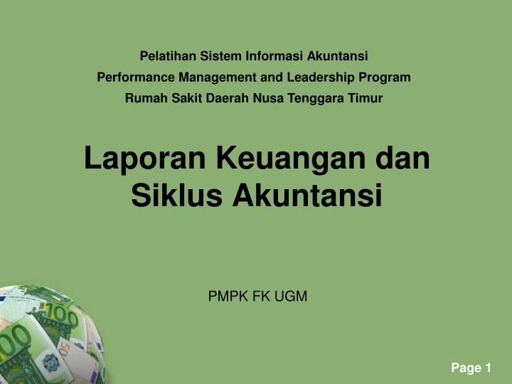 laporan keuangan dan siklus akuntansi