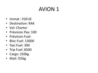 AVION 1