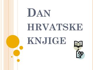 dan hrvatske knjige