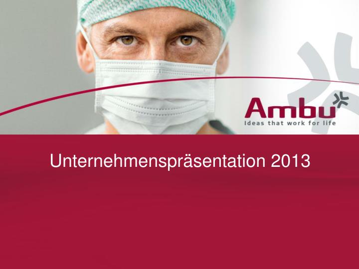 unternehmenspr sentation 2013