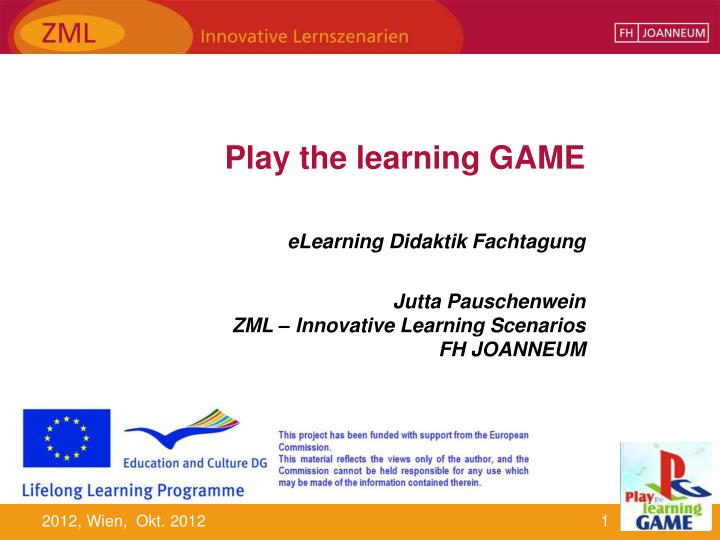 elearning didaktik fachtagung jutta pauschenwein zml innovative learning scenarios fh joanneum