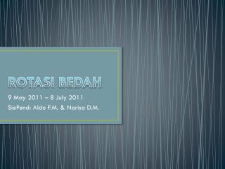 rotasi bedah