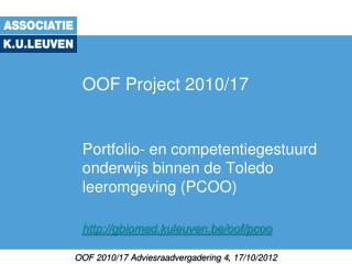 oof project 2010 17