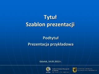 podtytu prezentacja przyk adowa
