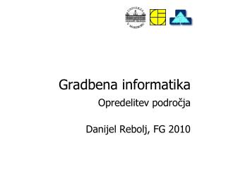 gradbena informatika