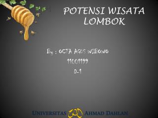 potensi wisata lombok