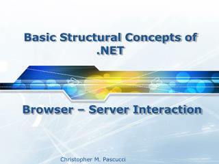 Basic Structural Concepts of .NET
