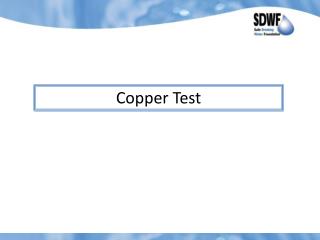 Copper Test