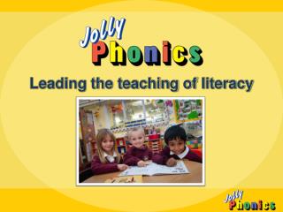 Leading the teaching of l iteracy