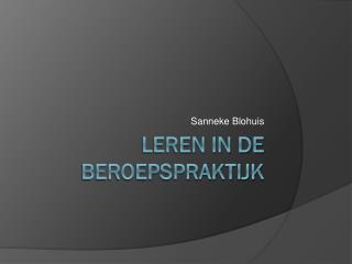 sanneke blohuis
