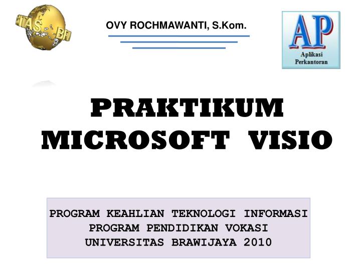 praktikum microsoft visio