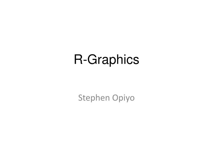 r graphics