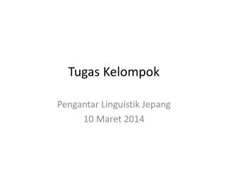 tugas kelompok