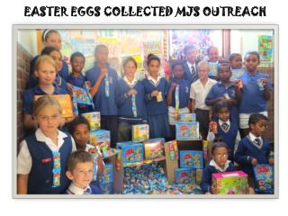 EASTER EGGS COLLECTED MJS OUTREACH
