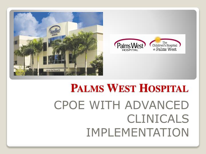 palms west hospital