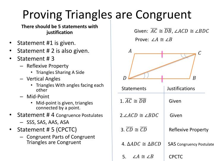 proving triangles are congruent