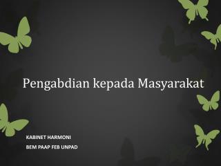 pengabdian kepada masyarakat
