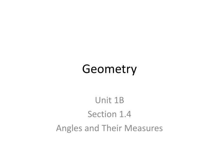 geometry