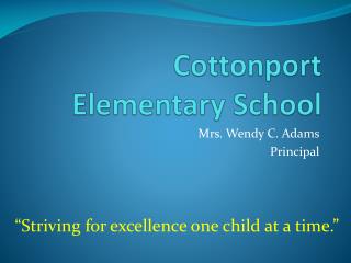 Cottonport Elementary School