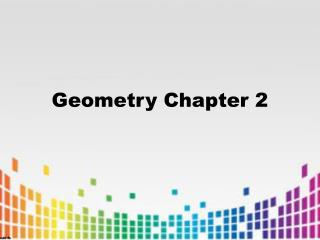 Geometry Chapter 2