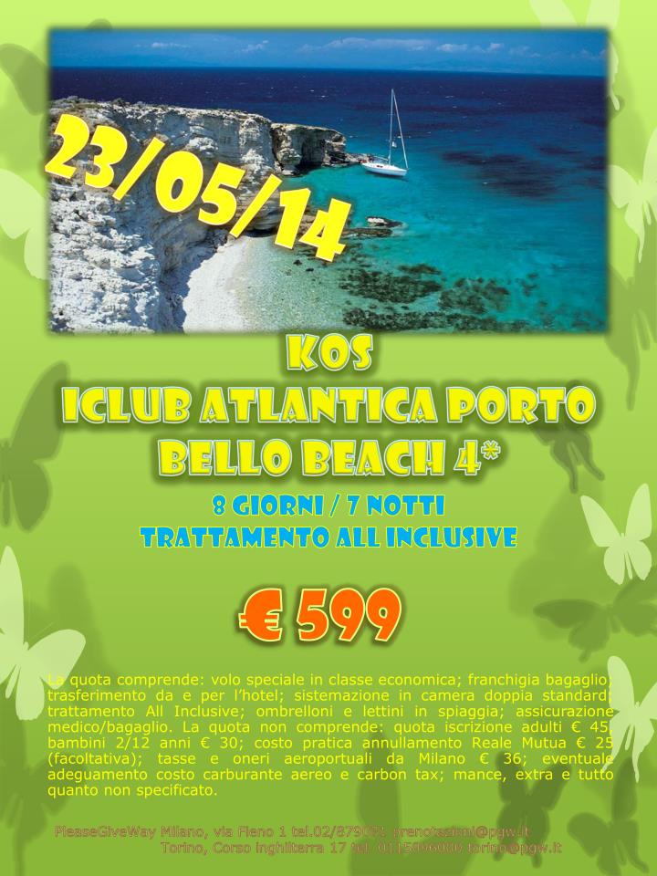 8 giorni 7 notti trattamento all inclusive