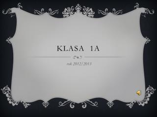 klasa 1a