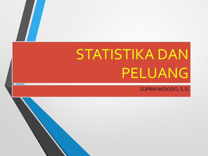 statistika dan peluang