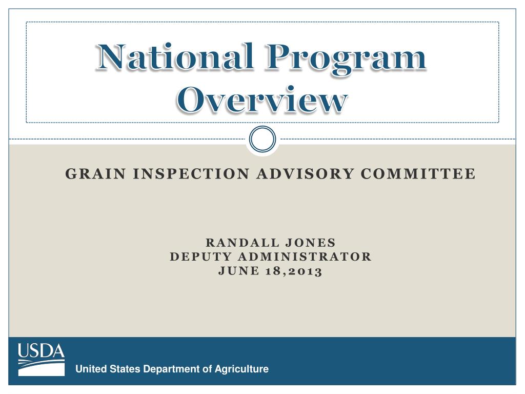 PPT - National Program Overview PowerPoint Presentation, free download ...