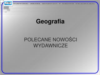 geografia