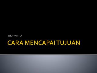 widiyanto