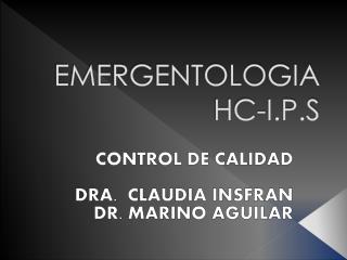 emergentologia hc i p s