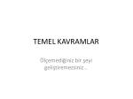 TEMEL KAVRAMLAR - slide 1