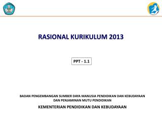 rasional kurikulum 2013