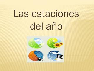 las estaciones del a o