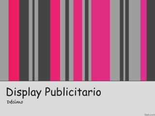 display publicitario