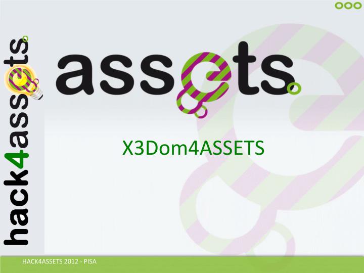 x3dom4assets