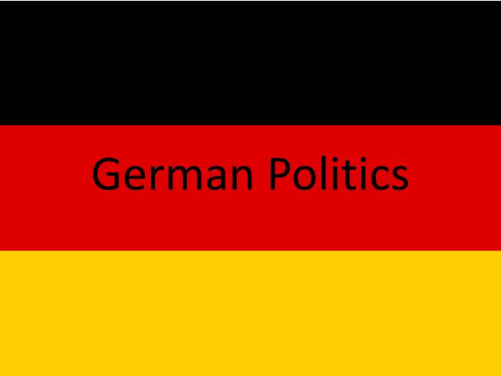 german politics