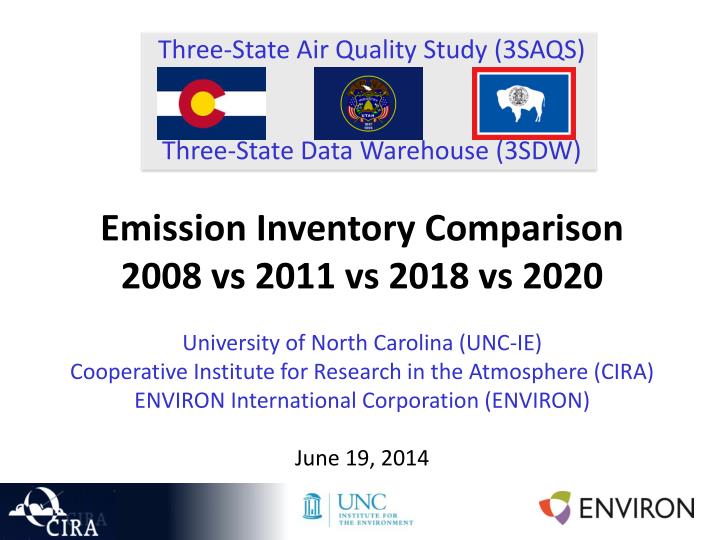 three state air quality study 3saqs three state data warehouse 3sdw