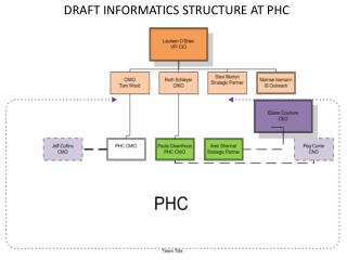 DRAFT INFORMATICS STRUCTURE AT PHC