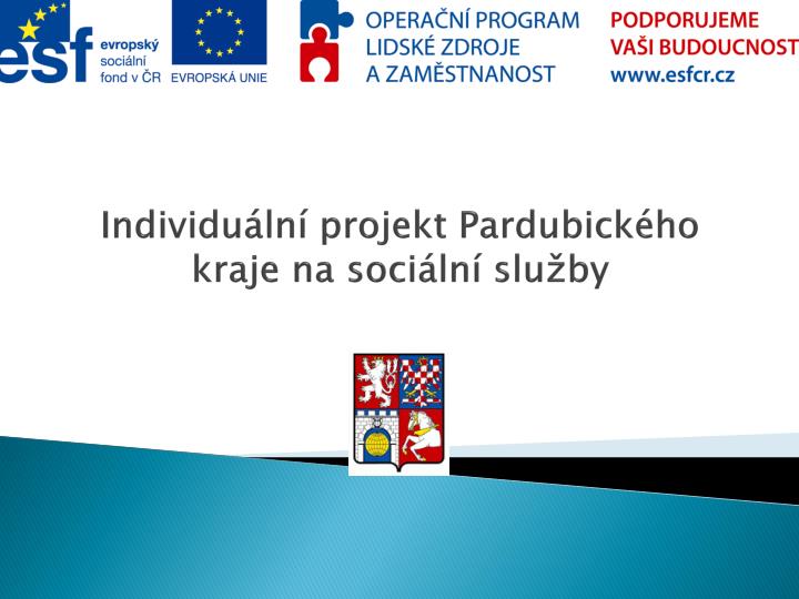 individu ln projekt pardubick ho kraje na soci ln slu by