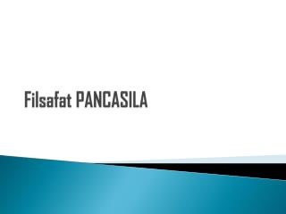 filsafat pancasila
