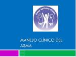 Manejo Clínico del Asma - slide 1
