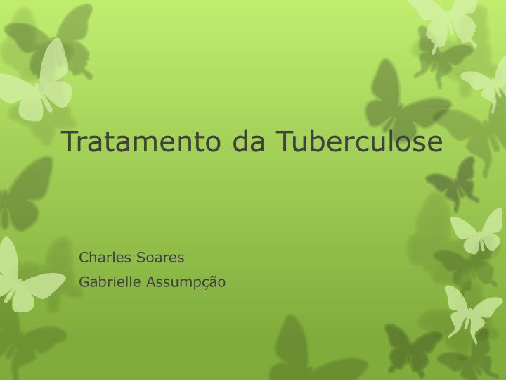 tratamento da tuberculose