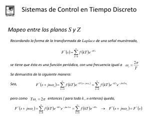 sistemas de control en tiempo discreto