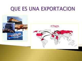 que es una exportacion